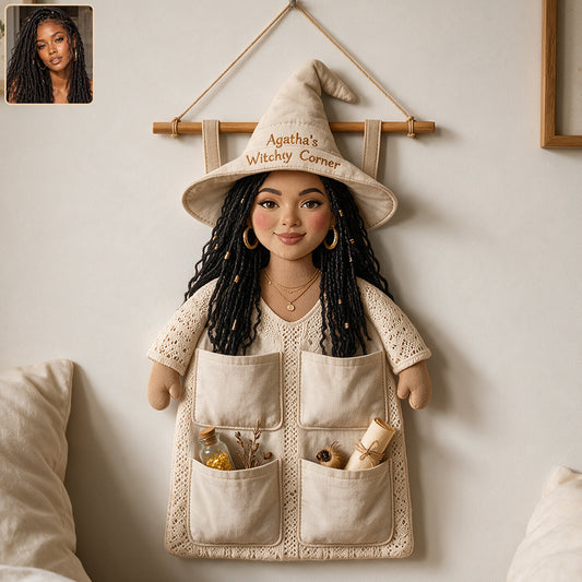 Pockets Of Magic - Personalized Witch Hanging Organizer