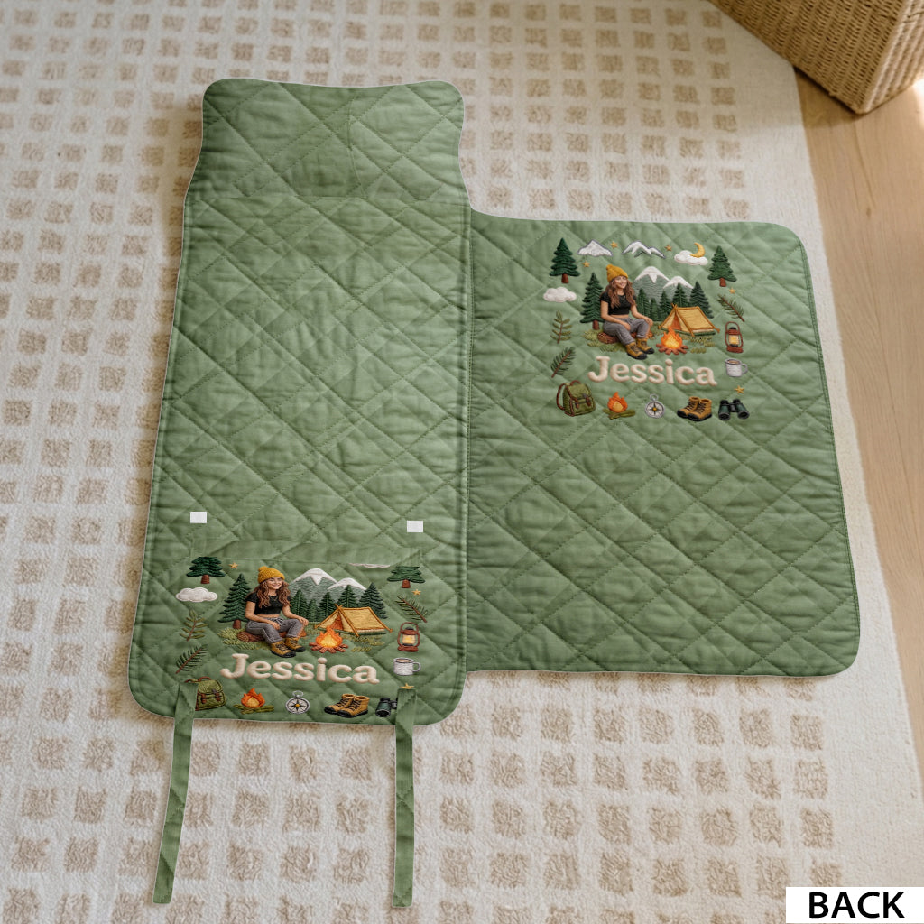 Camp Life - Personalized Camping Nap Mat