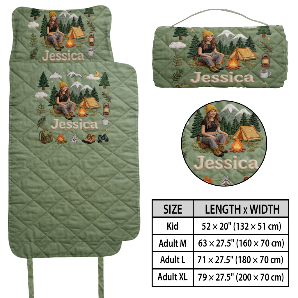 Camp Life - Personalized Camping Nap Mat