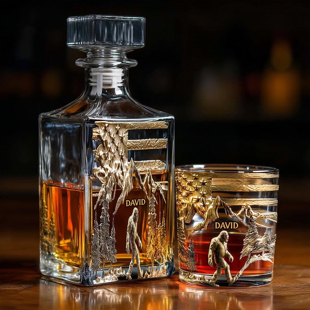 Sasquatch - Personalisiertes Whiskyglas