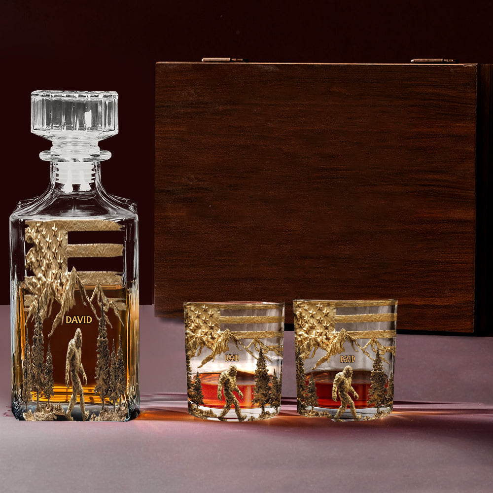 Sasquatch - Personalisiertes Whiskyglas