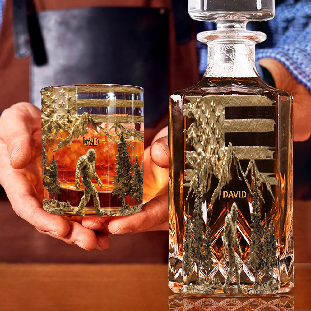 Sasquatch - Personalisiertes Whiskyglas