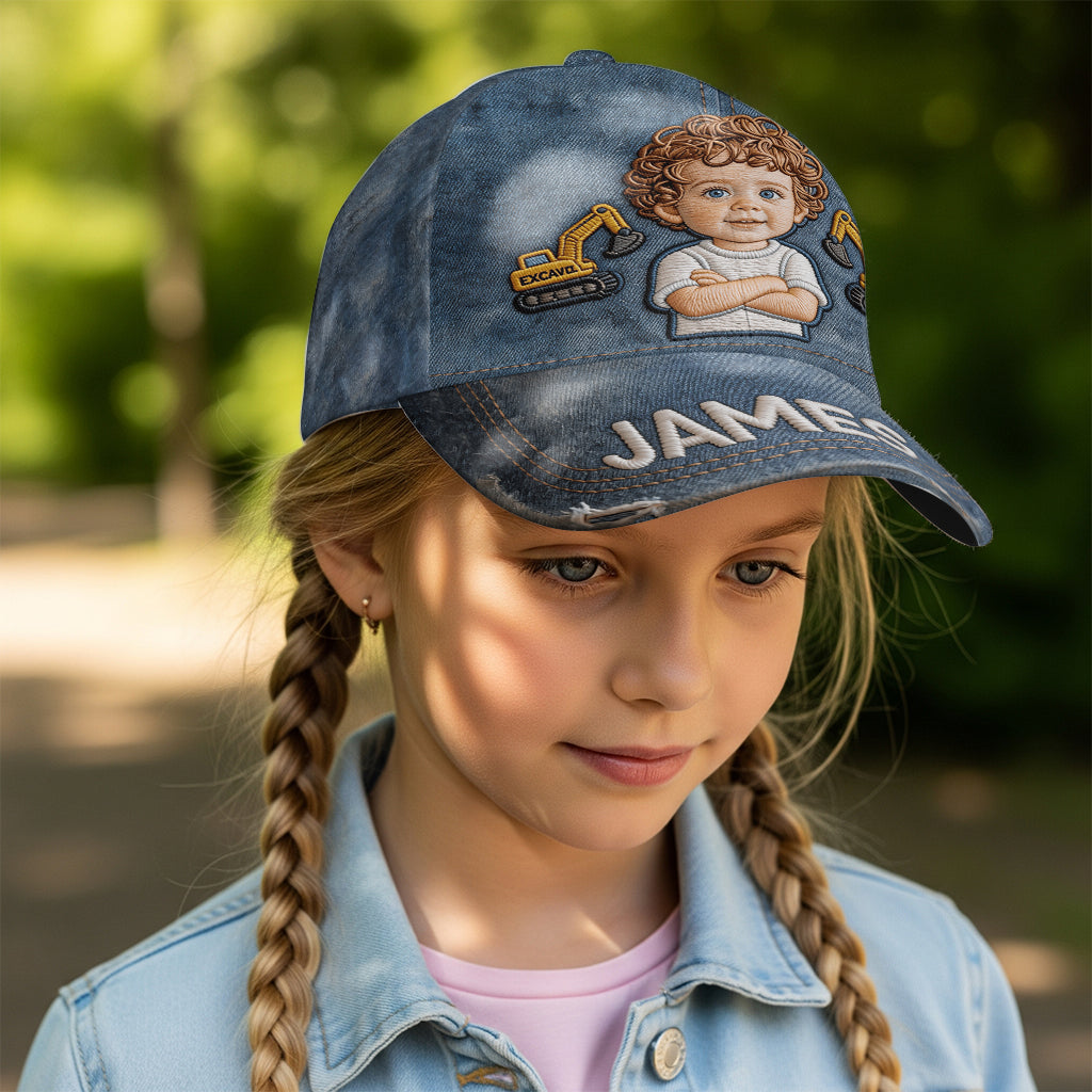 Personalisierte Foto - Klassische Kinderkappe