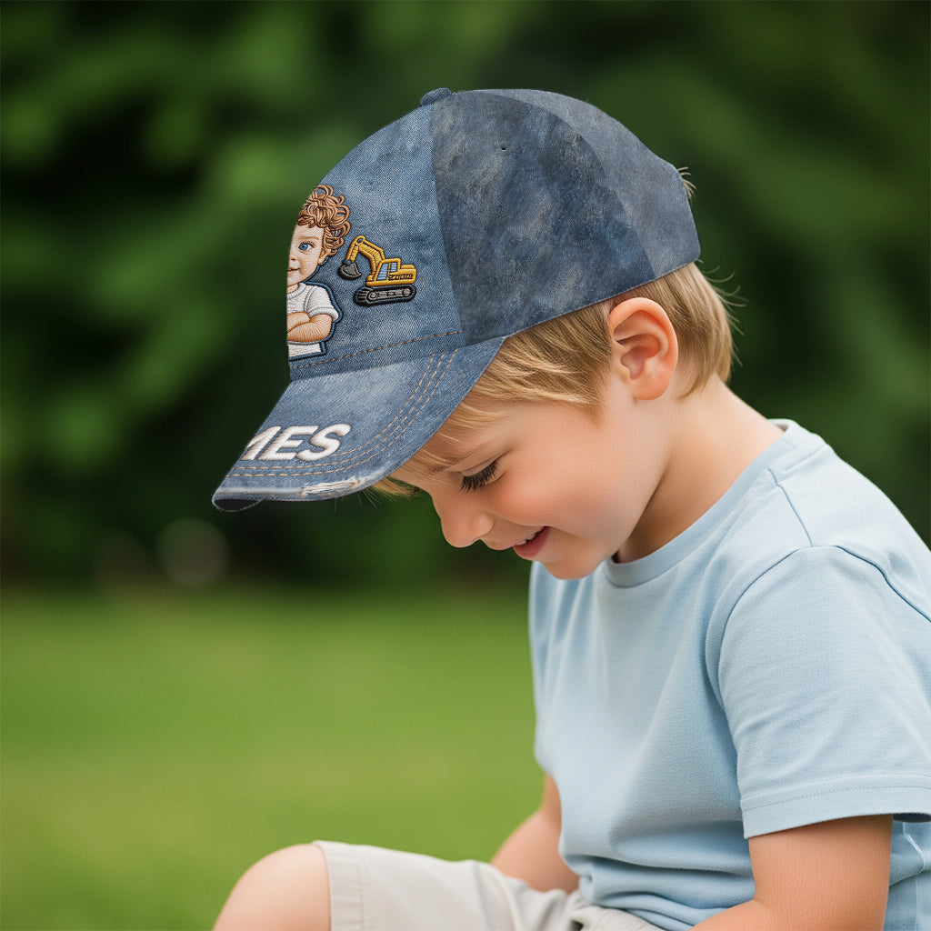 Personalisierte Foto - Klassische Kinderkappe