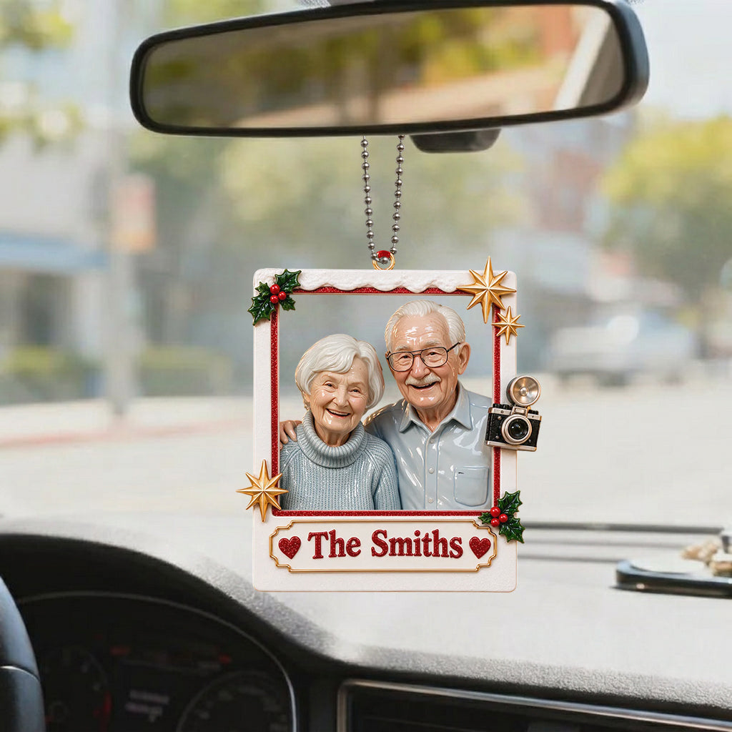 Christmas Decor, Couple Gift, Christmas Gift Idea - Personalized Couple Premium 3D Ornament