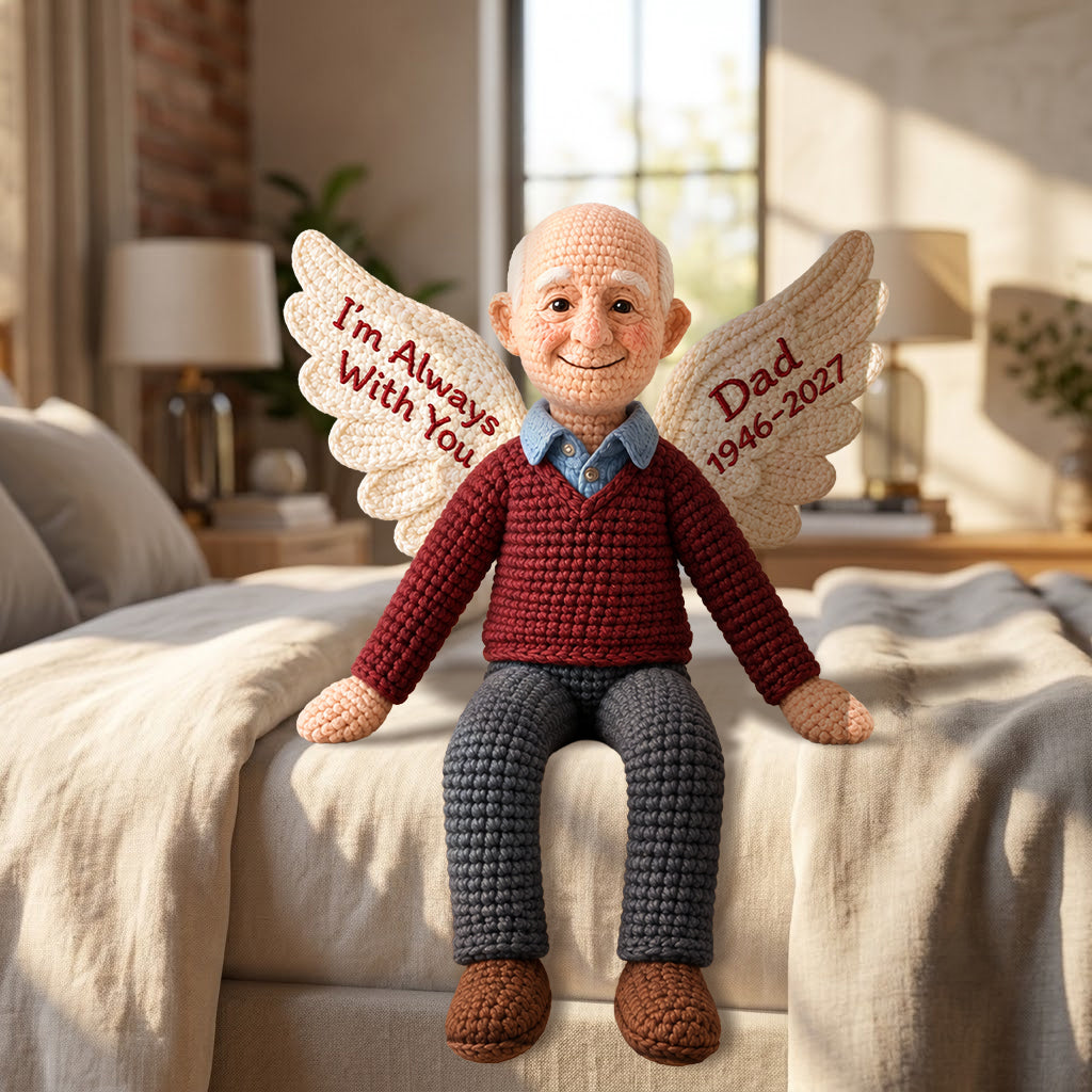 I'm Always With You - Personalized Memorial Posable Plush Doll