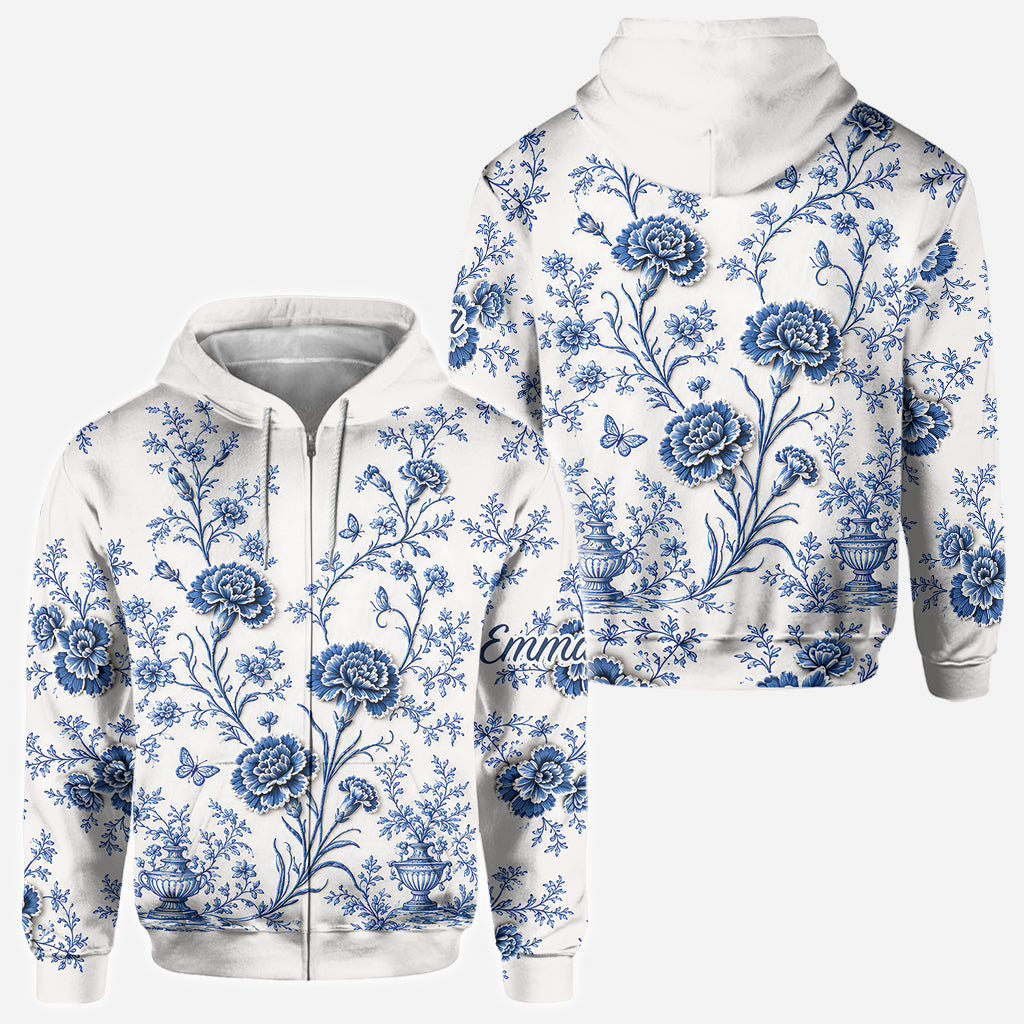 Geburtsblume - Personalisierte Selbstliebe All Over Shirt