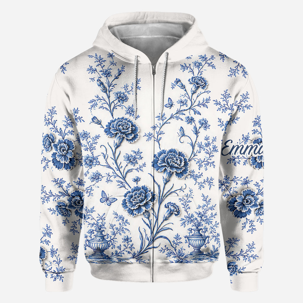Geburtsblume - Personalisierte Selbstliebe All Over Shirt