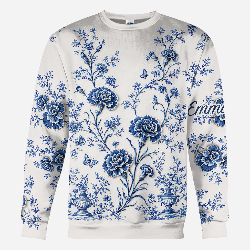 Geburtsblume - Personalisierte Selbstliebe All Over Shirt