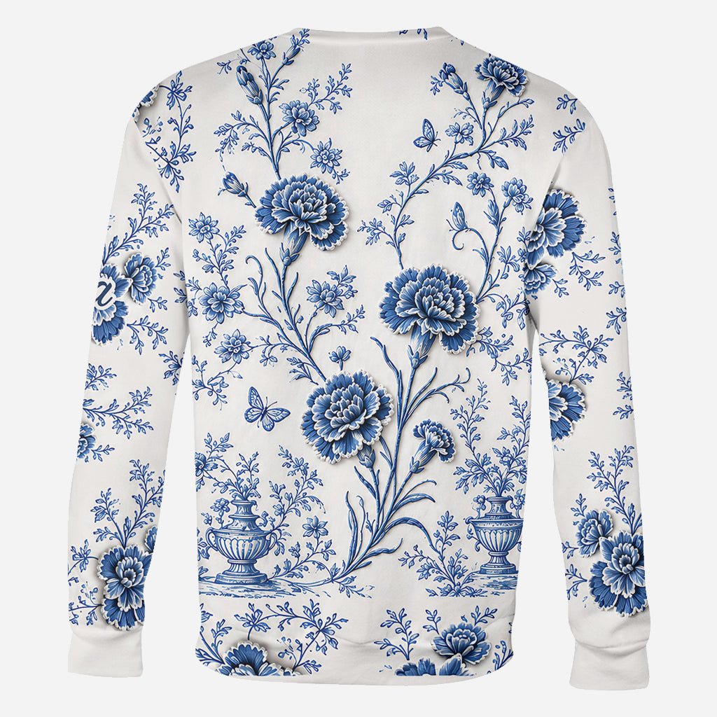 Geburtsblume - Personalisierte Selbstliebe All Over Shirt