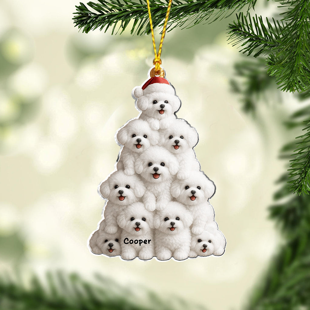 Chien de Noël - Ornement de Noël personnalisé pour chien