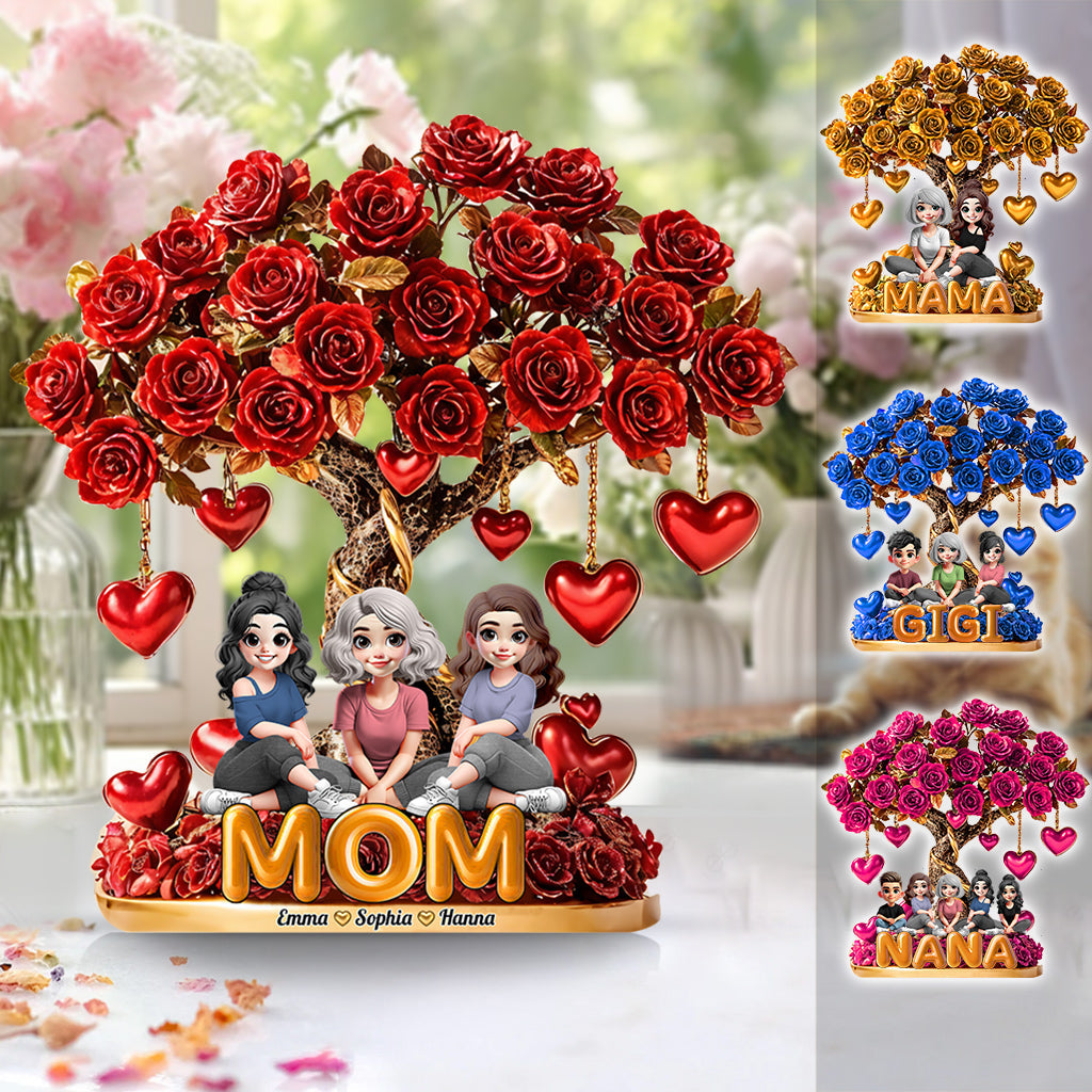 Best Mom Ever - Personalized Mother Custom Shaped Acrylic Plaque
