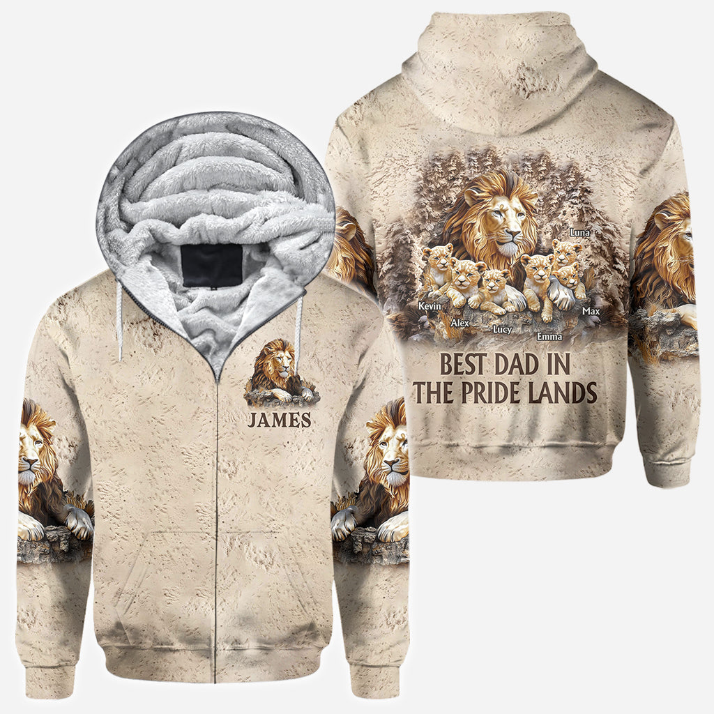 Strong Papa - Personalized Father All Over Shirt