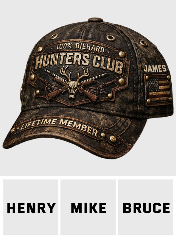 Old Hunter Club - Casquette de chasse classique personnalisée