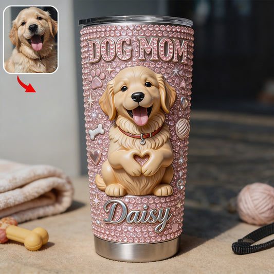 Benutzerdefinierte Foto - Personalisierter Hundetumbler