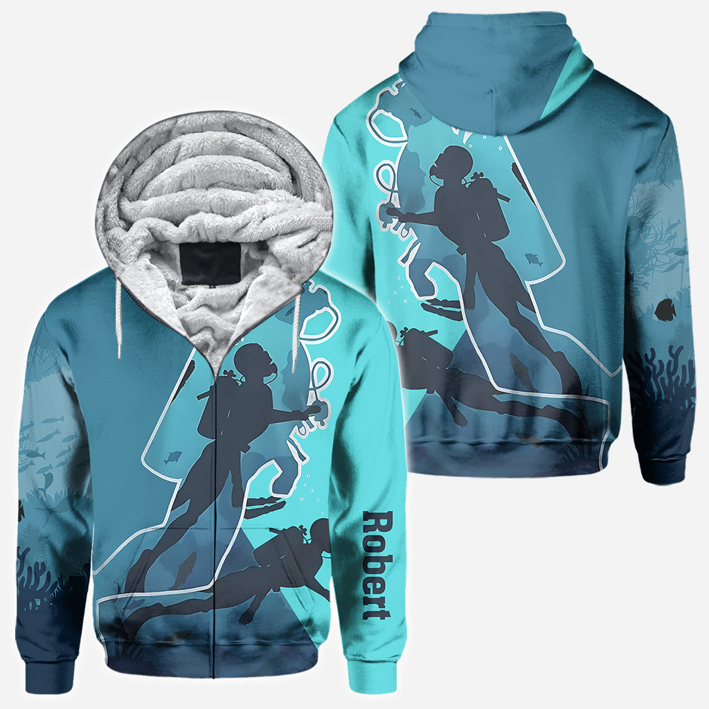 Passionné de plongée sous-marine ? T-shirt personnalisé « Plongée sous-marine »