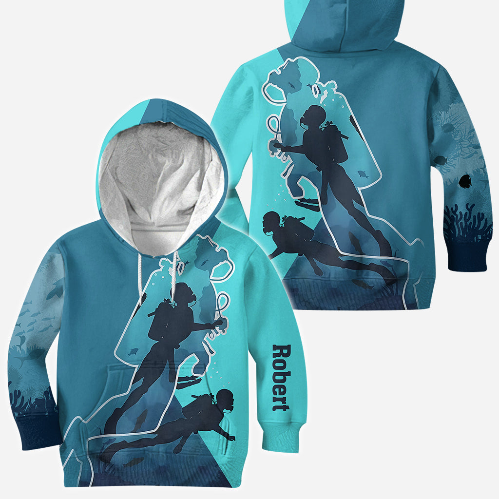 Passionné de plongée sous-marine ? T-shirt personnalisé « Plongée sous-marine »