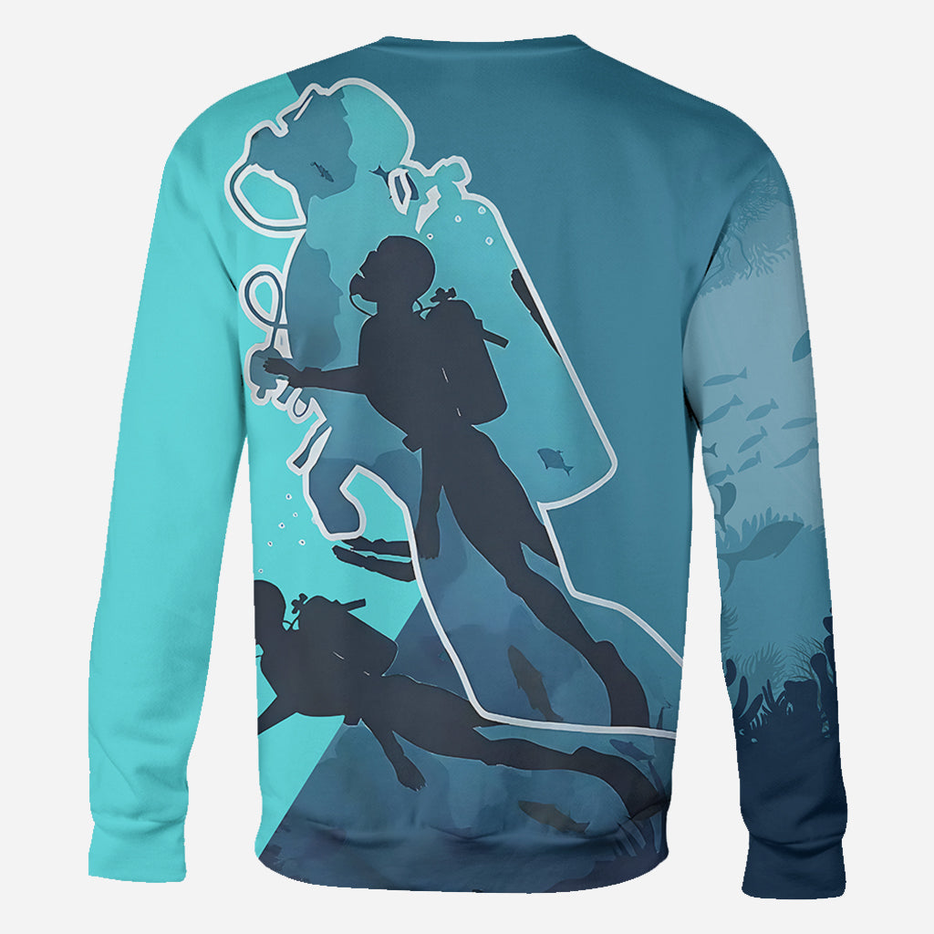 Passionné de plongée sous-marine ? T-shirt personnalisé « Plongée sous-marine »