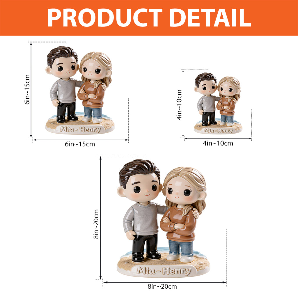 You & Me We Got This - Personalized Couple Custom Shaped Acrylic Plaque