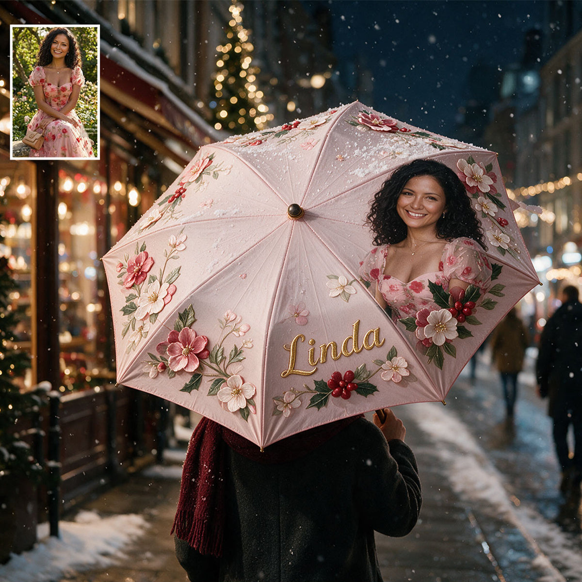 Benutzerdefiniert aus jedem Foto - Personalisierter Selbstliebe-Regenschirm