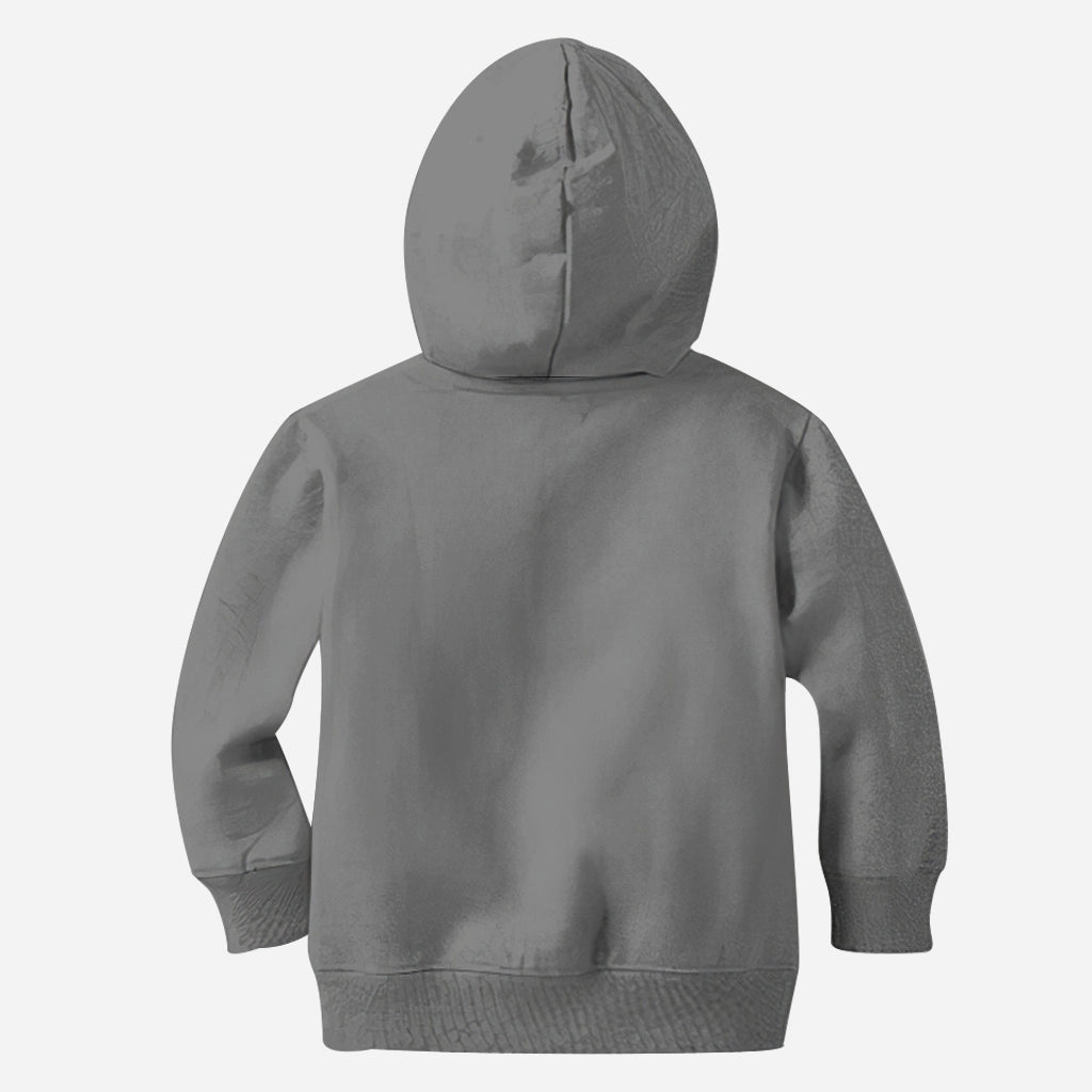 Daddy We Love You This Much - Personalized Father All Over Shirt