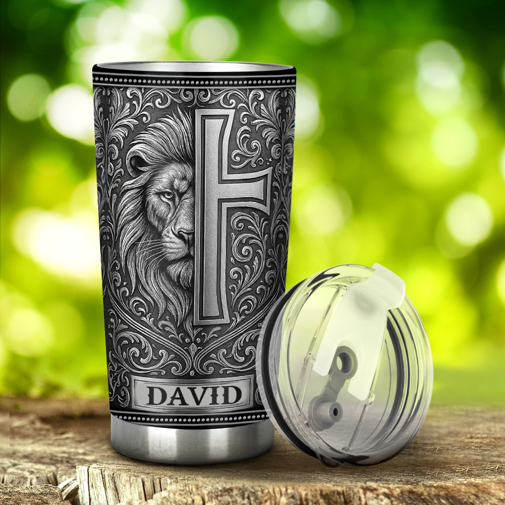 The Man Of God - Personalized Christian Tumbler