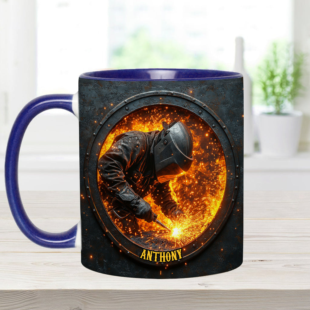 Cadeau pour soudeur - Mug personnalisé à l'effigie du soudeur