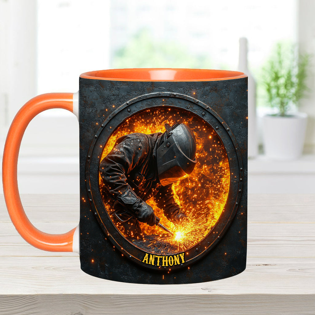 Cadeau pour soudeur - Mug personnalisé à l'effigie du soudeur