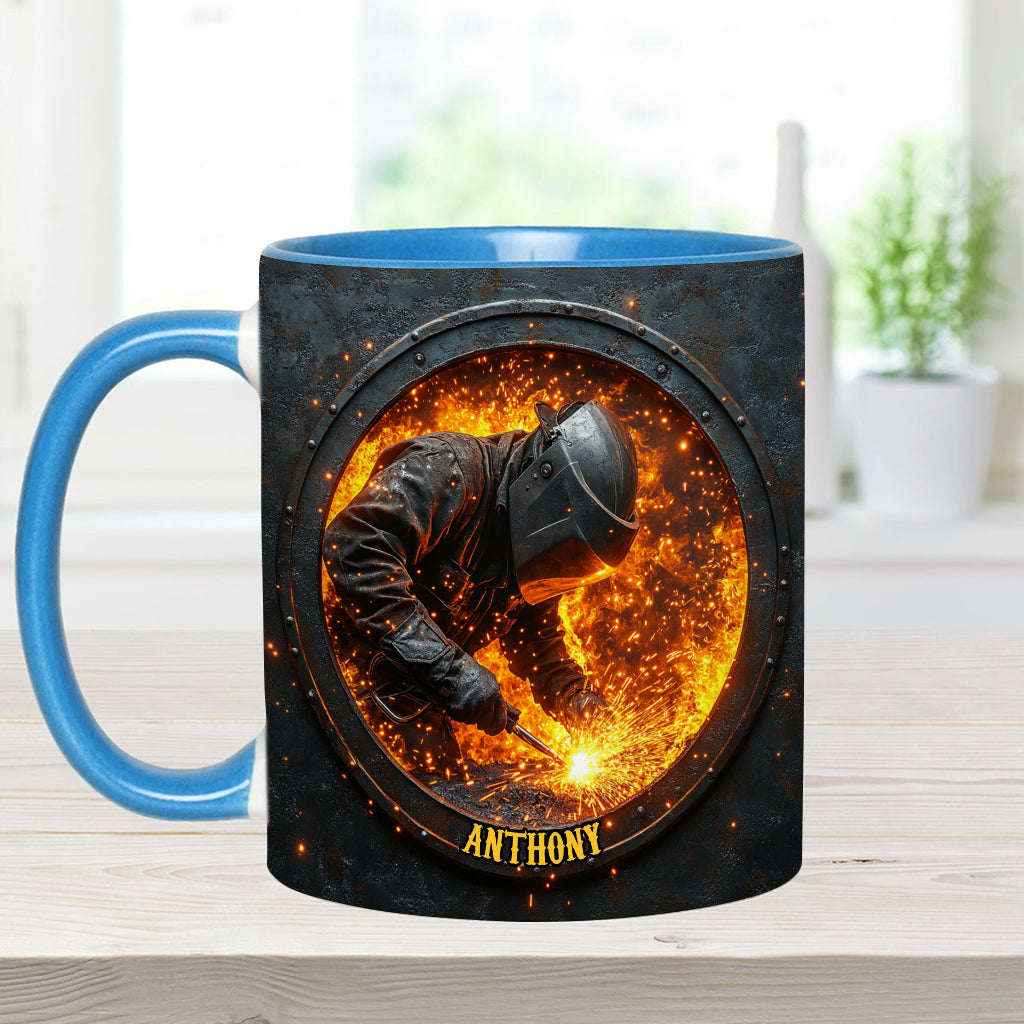 Cadeau pour soudeur - Mug personnalisé à l'effigie du soudeur
