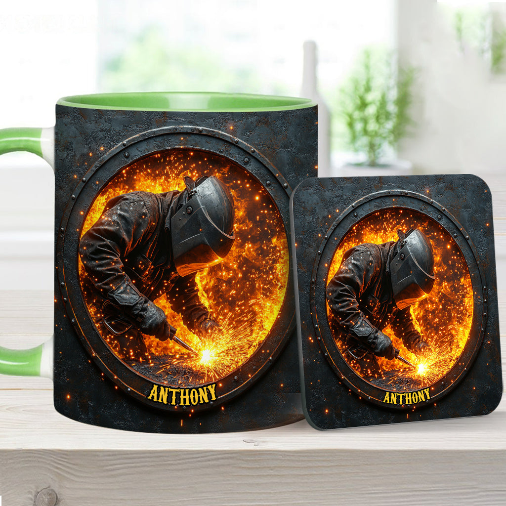 Cadeau pour soudeur - Mug personnalisé à l'effigie du soudeur