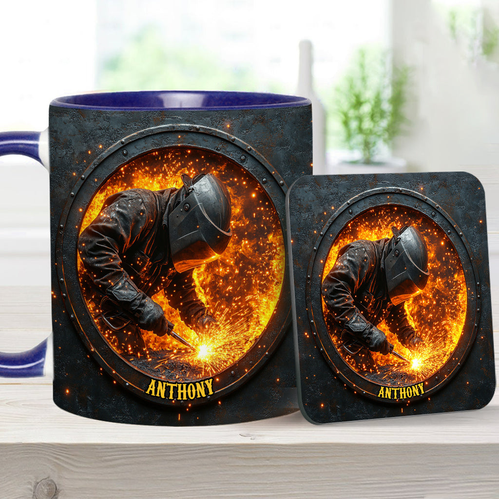 Cadeau pour soudeur - Mug personnalisé à l'effigie du soudeur