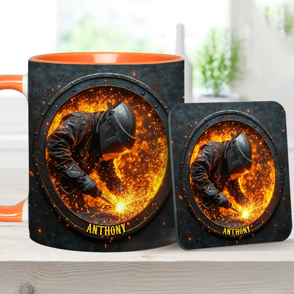 Cadeau pour soudeur - Mug personnalisé à l'effigie du soudeur