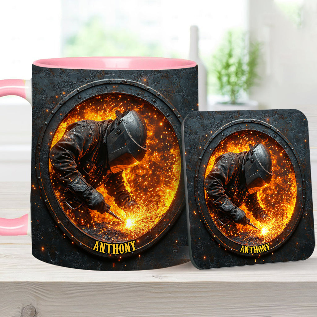 Cadeau pour soudeur - Mug personnalisé à l'effigie du soudeur