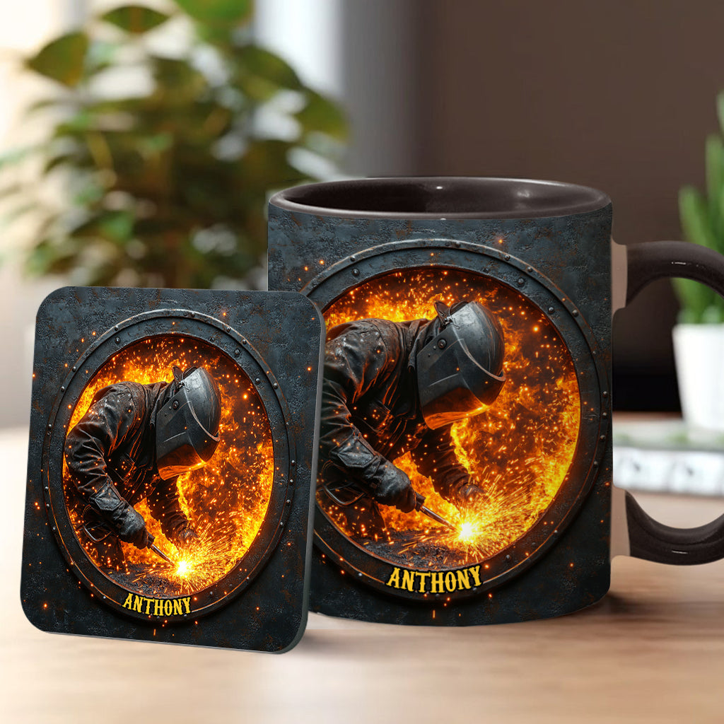 Cadeau pour soudeur - Mug personnalisé à l'effigie du soudeur