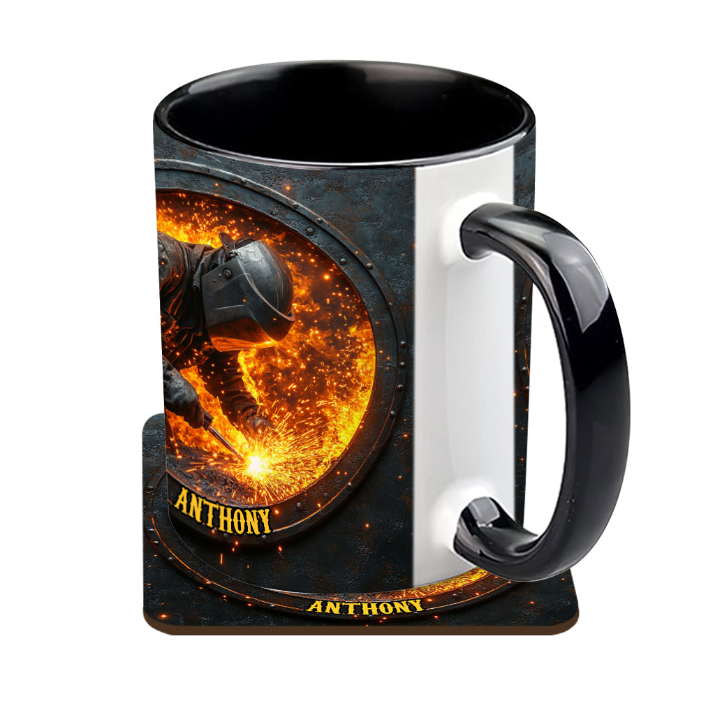 Cadeau pour soudeur - Mug personnalisé à l'effigie du soudeur