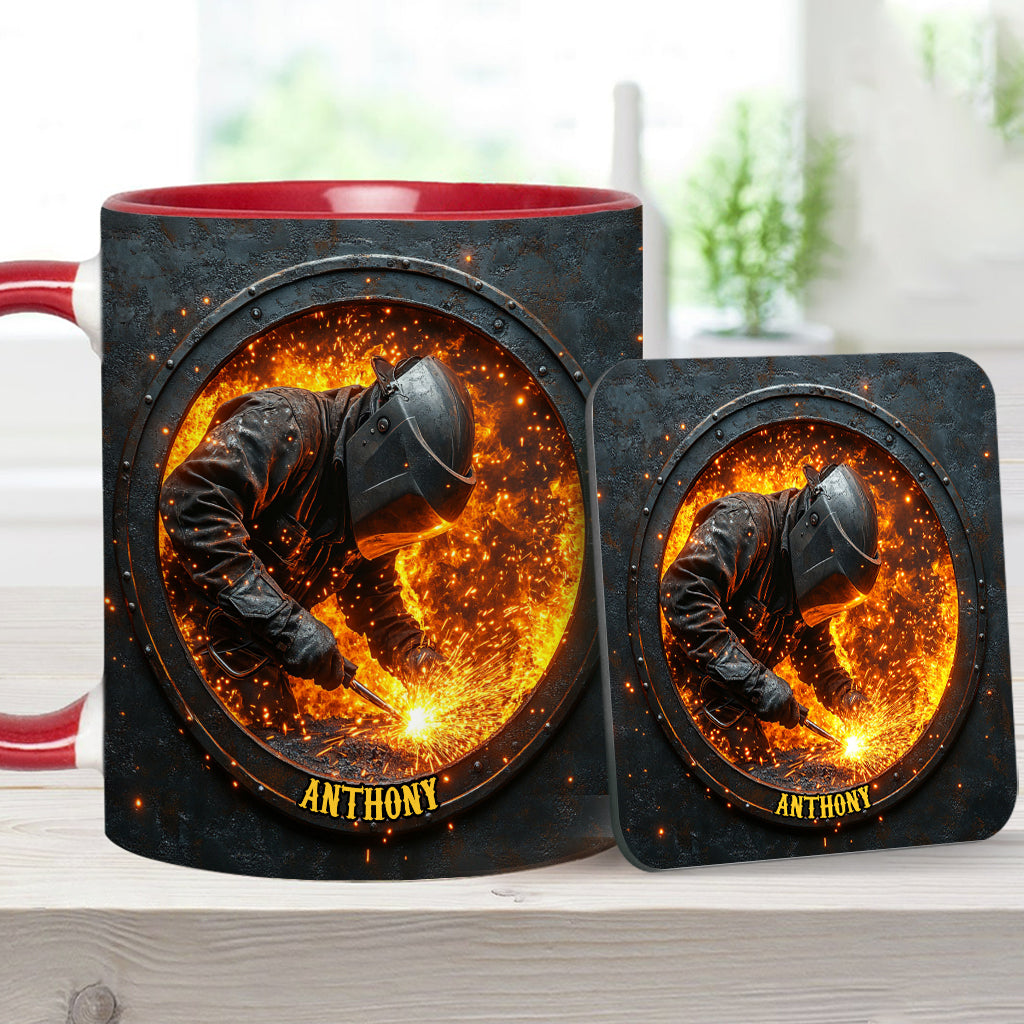 Cadeau pour soudeur - Mug personnalisé à l'effigie du soudeur