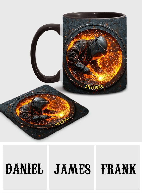 Cadeau pour soudeur - Mug personnalisé à l'effigie du soudeur