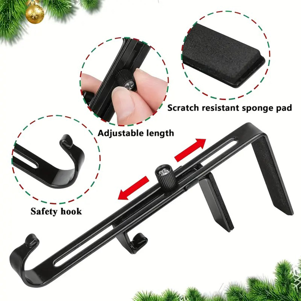 Frohe Fischmas Weihnachtsgeschenk für Angelliebhaber - Personalisierte Weihnachtsstrumpf mit Hänger