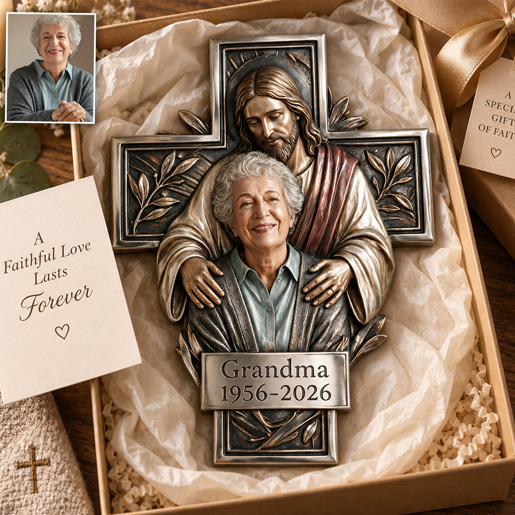 Believer - Personalized Christian 3D Printed Cut Metal Sign