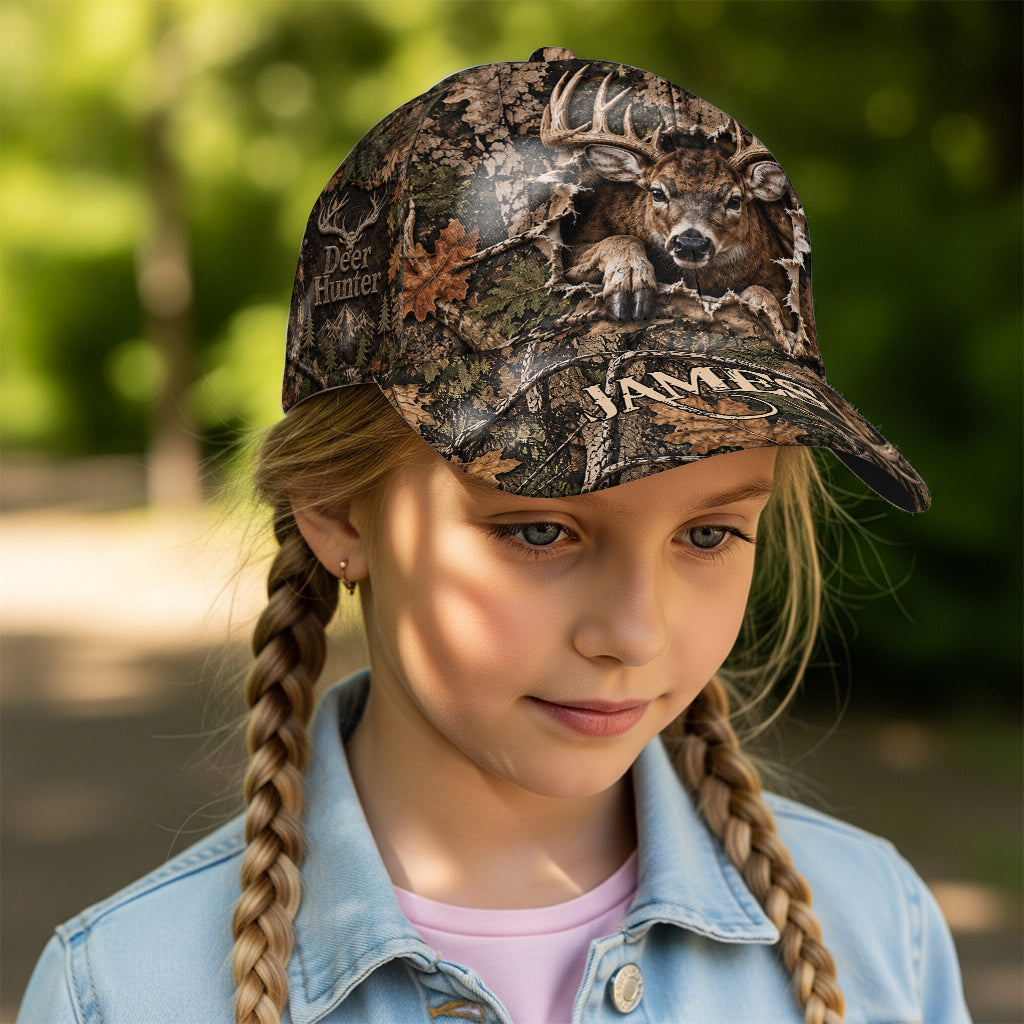 Gift for Hunter - Personalized Hunting Classic Cap
