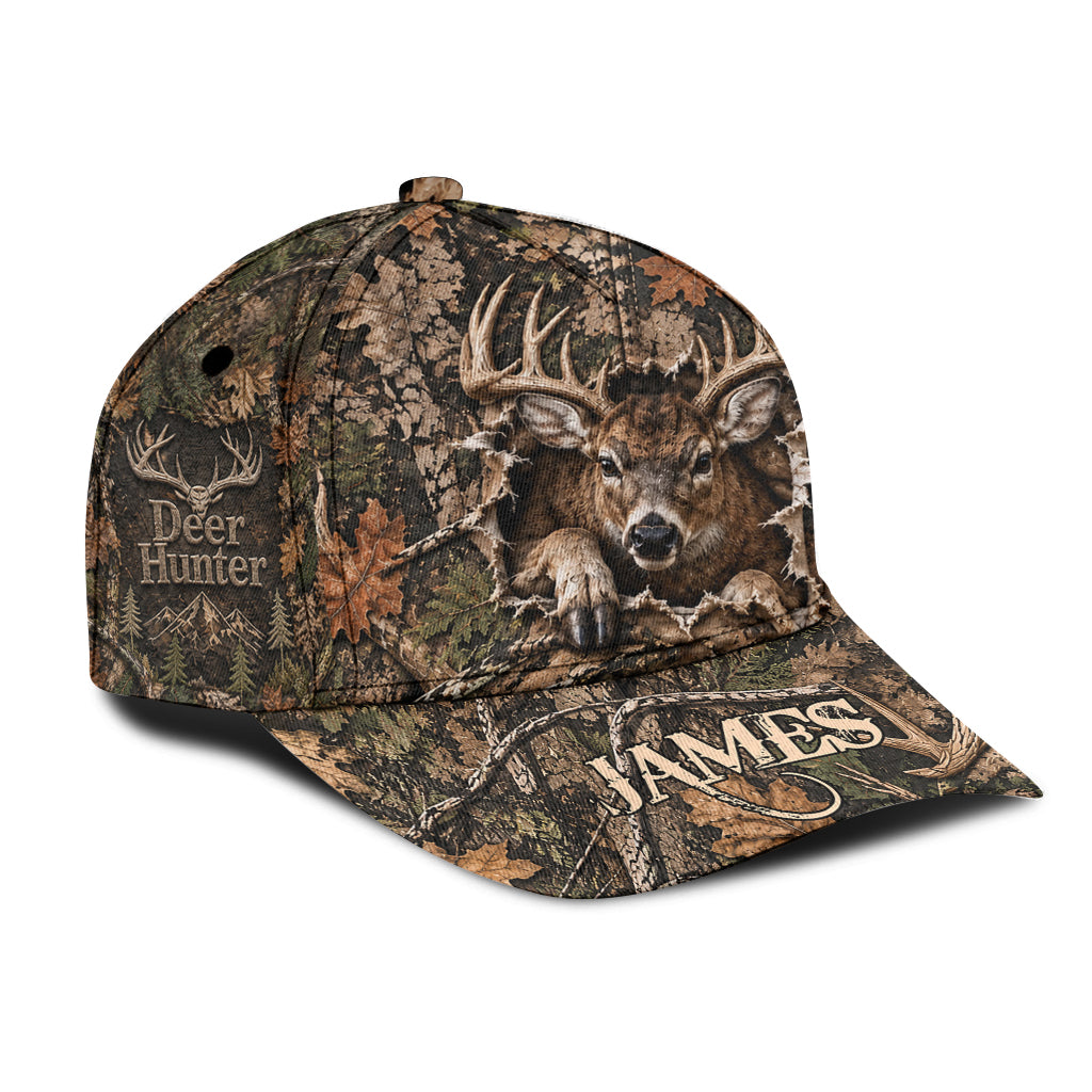 Gift for Hunter - Personalized Hunting Classic Cap