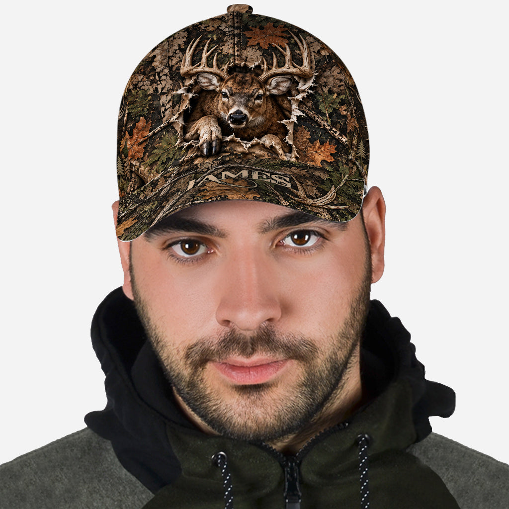 Gift for Hunter - Personalized Hunting Classic Cap