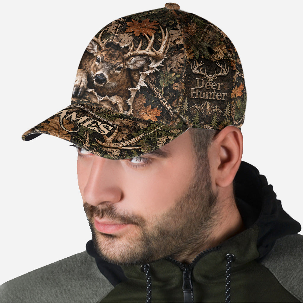 Gift for Hunter - Personalized Hunting Classic Cap