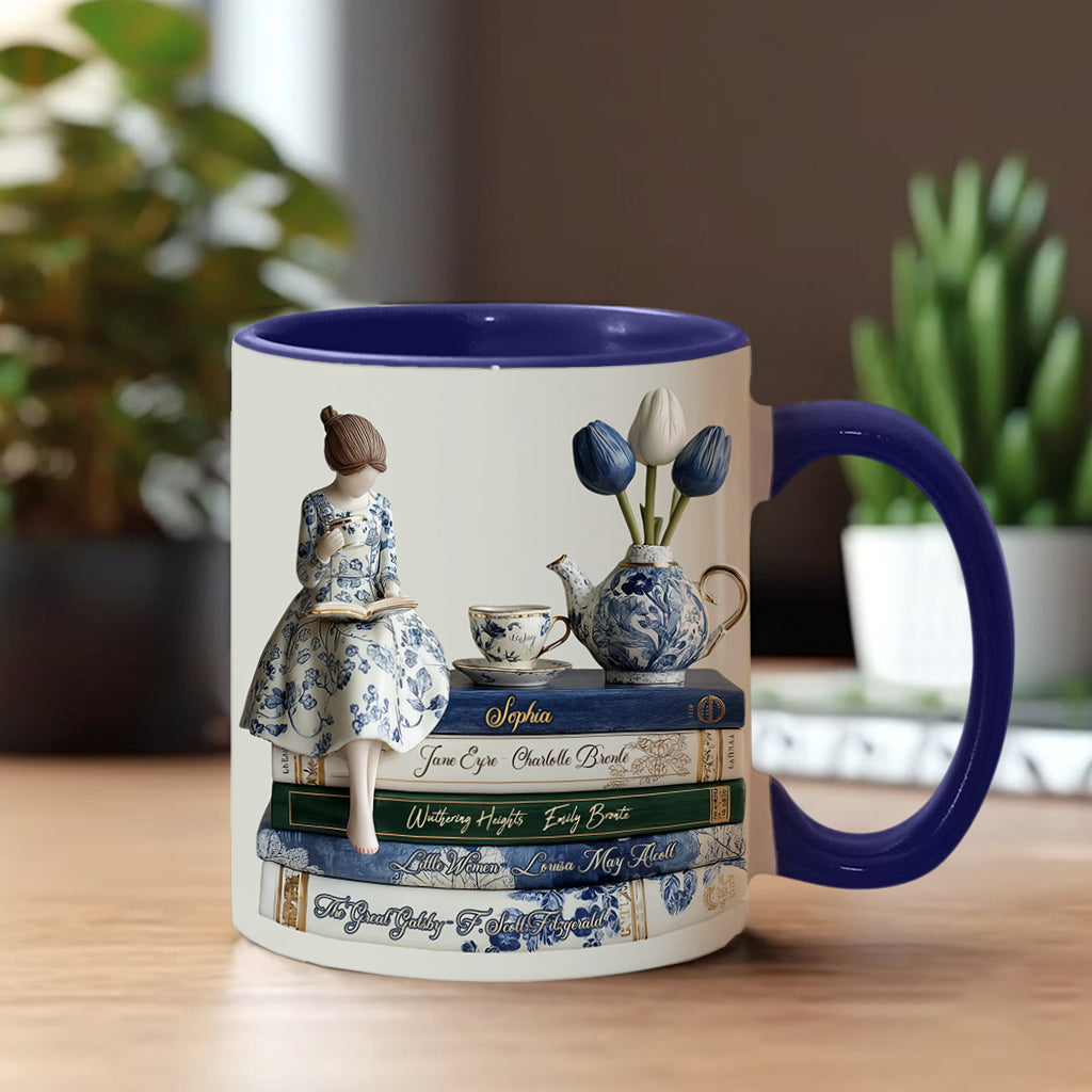 Love Books - Personalized Book Accent Mug