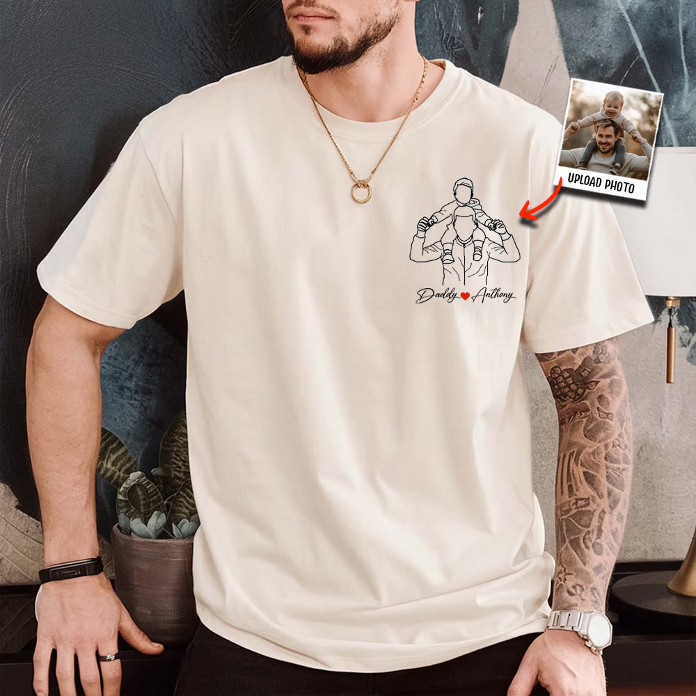 Best Dad Ever - Personalized Father T-shirt And Hoodie