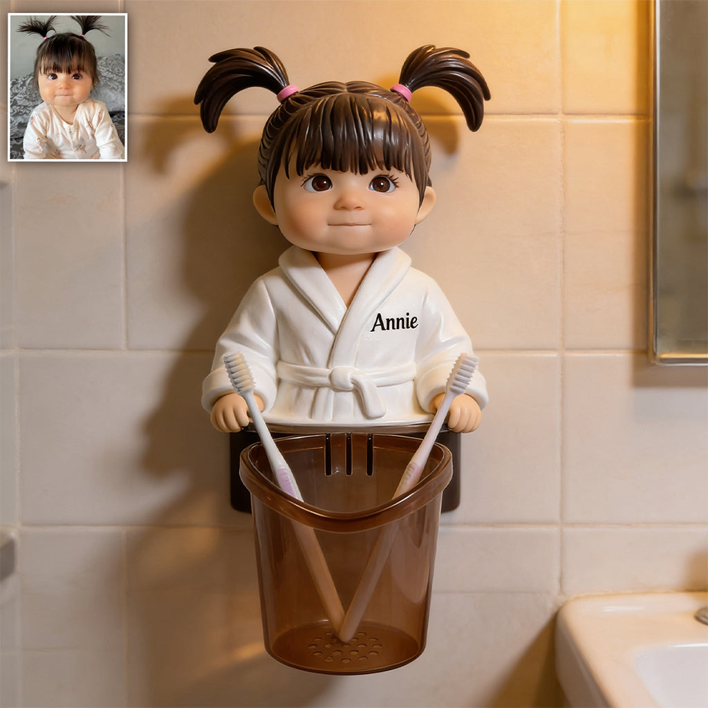 Brush Buddy - Personalisierte Kinderzahnbürste Halter