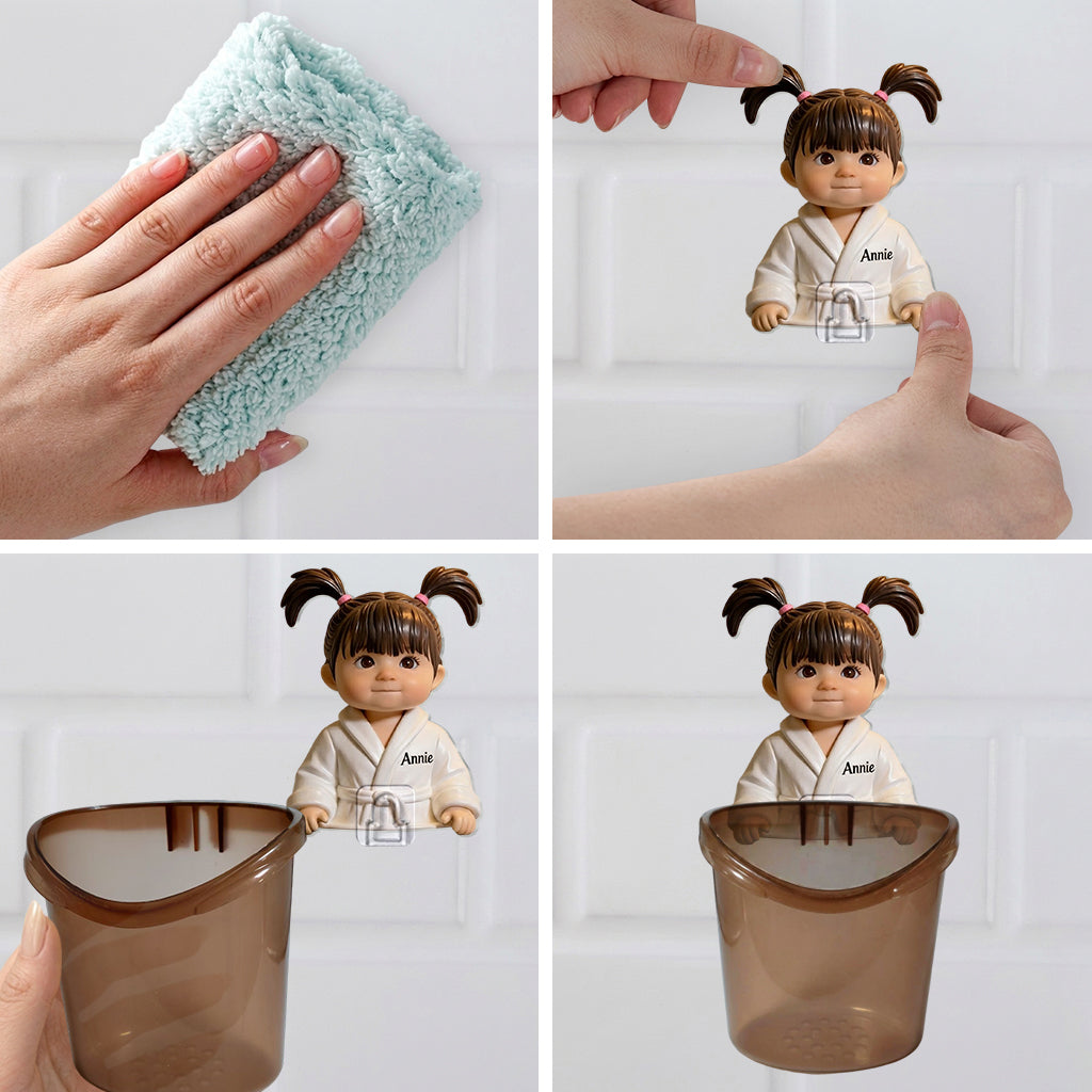 Brush Buddy - Personalisierte Kinderzahnbürste Halter