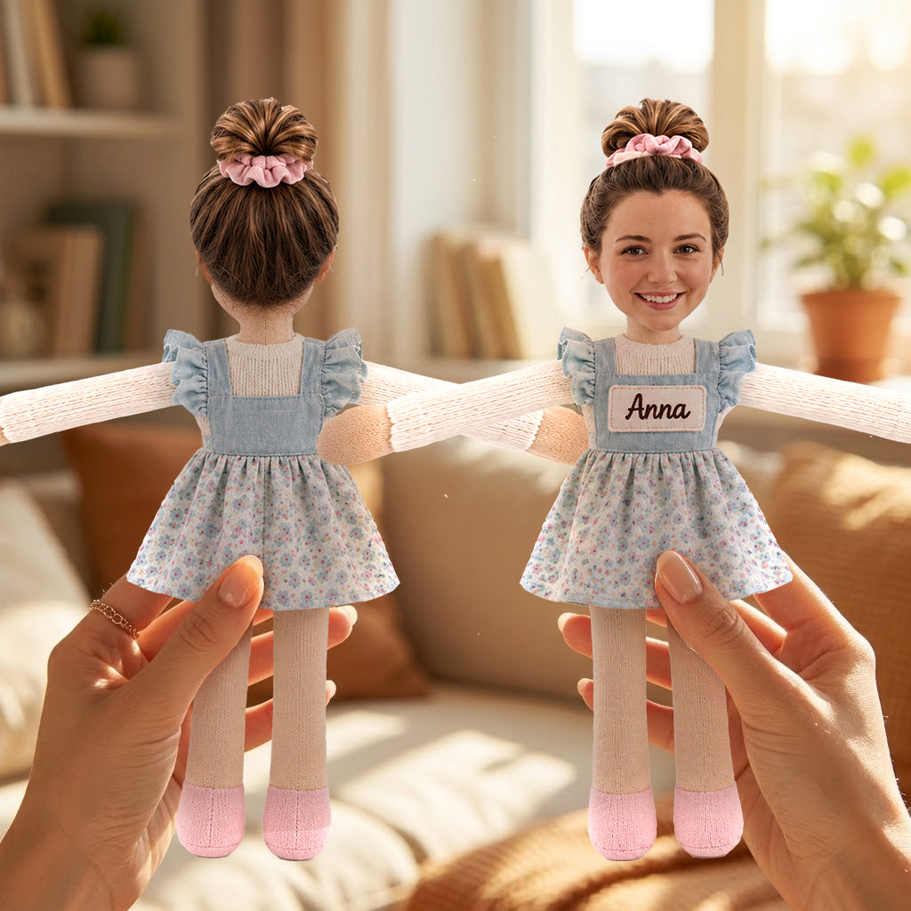 Custom Any Photo Toy - Personalized Baking Posable Plush Doll