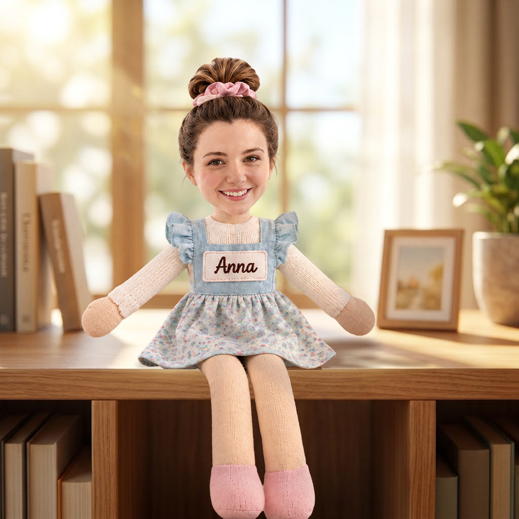 Custom Any Photo Toy - Personalized Baking Posable Plush Doll