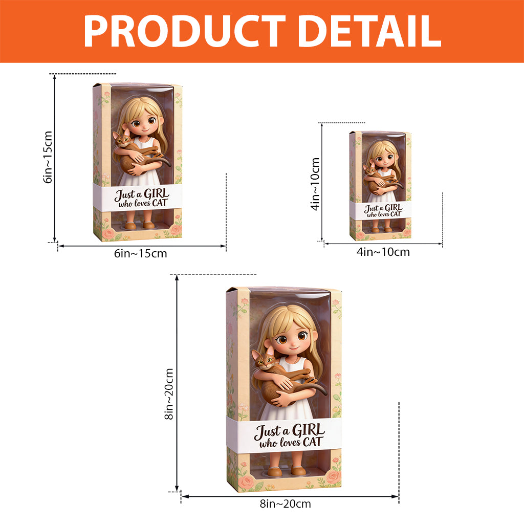 I Love Cats - Personalized Cat Custom Shaped Acrylic Plaque